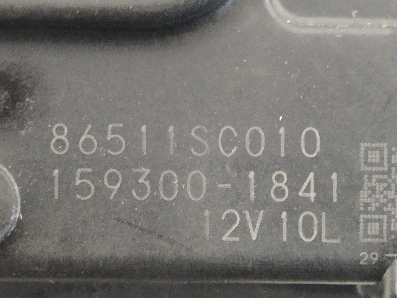 Motor Limpia Delantero para Subaru Forester S12