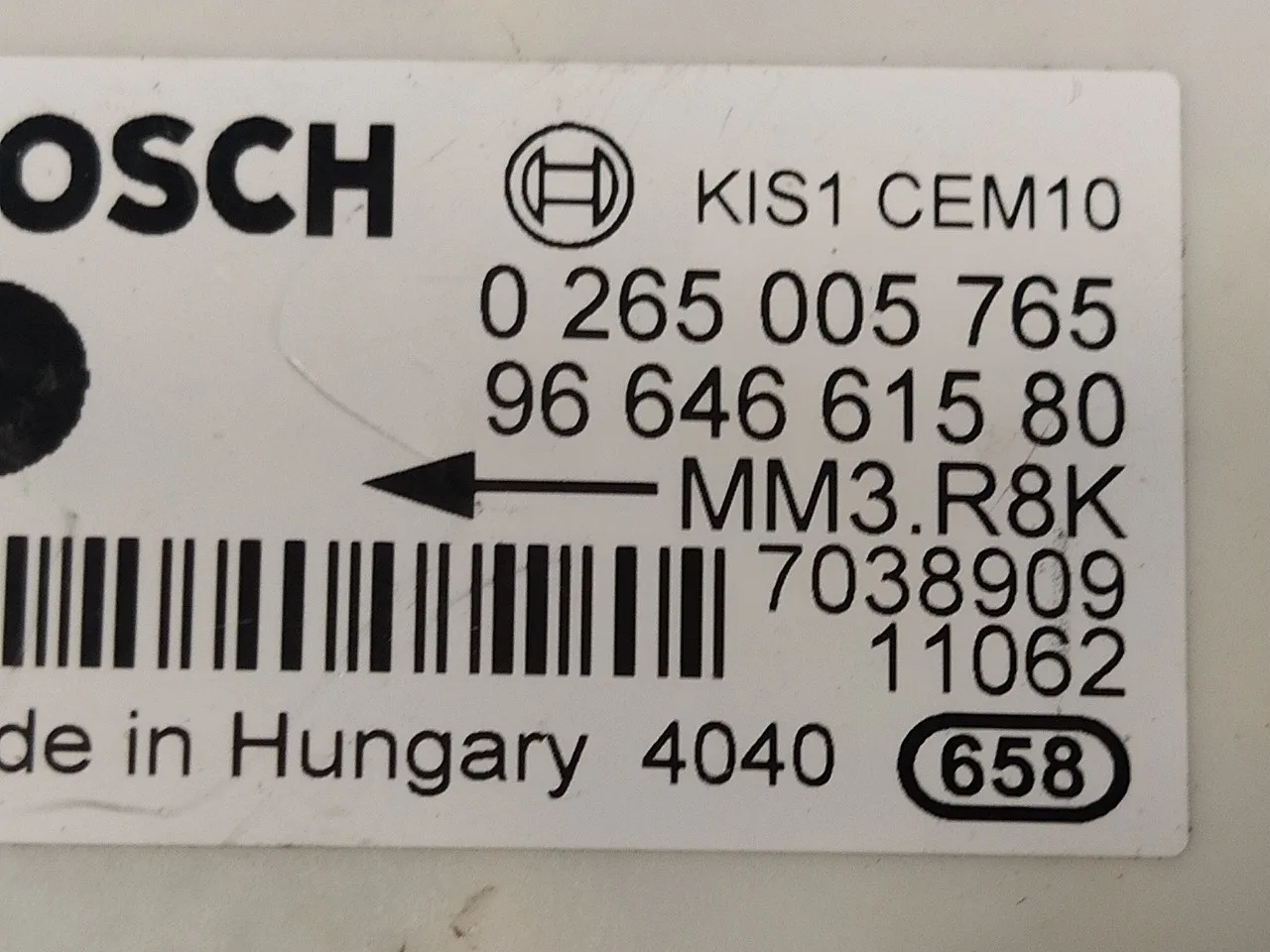 Sensor Esp para Citroën C4 Ii (Nc_)