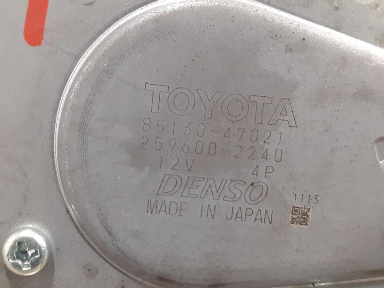 Motor Limpia Trasero para Toyota Prius (Nhw30)