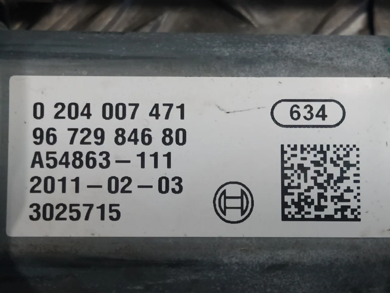 Freno De Mano Electrico para Citroën C4 Ii (Nc_)
