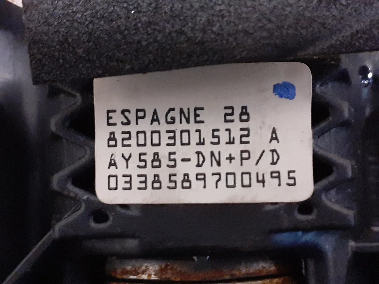 Airbag Delantero Izquierdo para Renault Megane Ii Classic Berlina