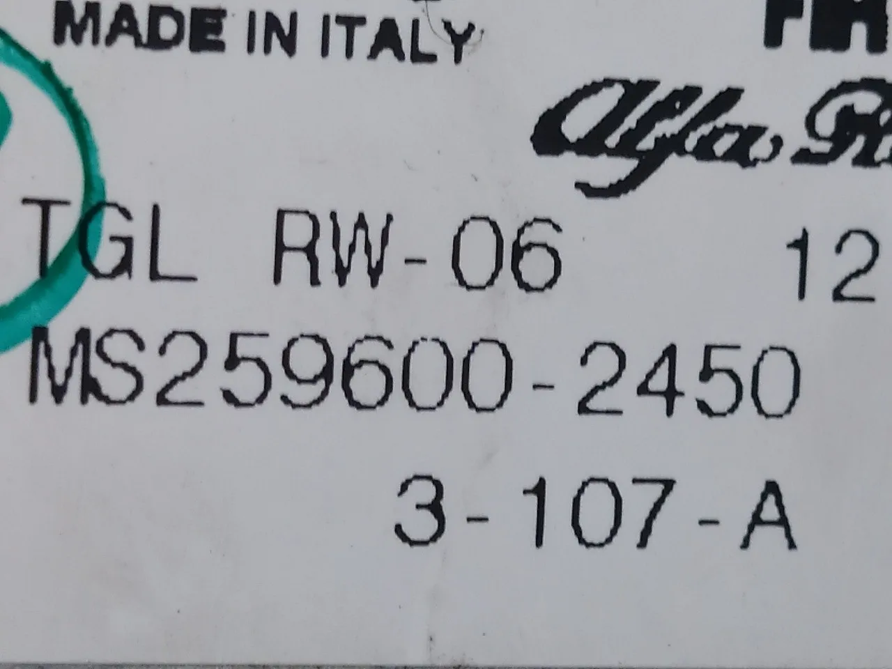 Motor Limpia Trasero para Lancia Ypsilon (402)