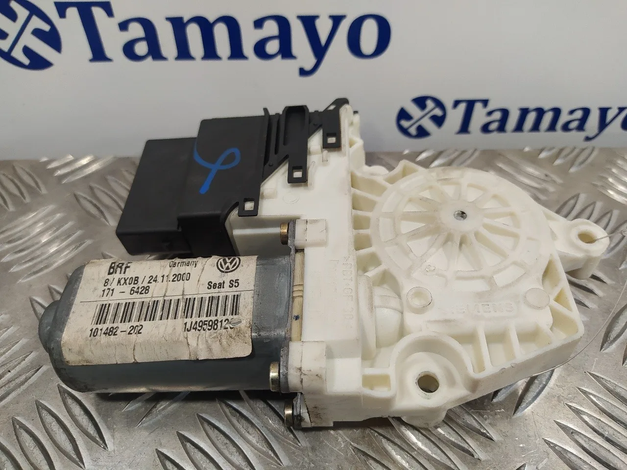 Motor Elevalunas Trasero Derecho para Seat Leon (1M1)