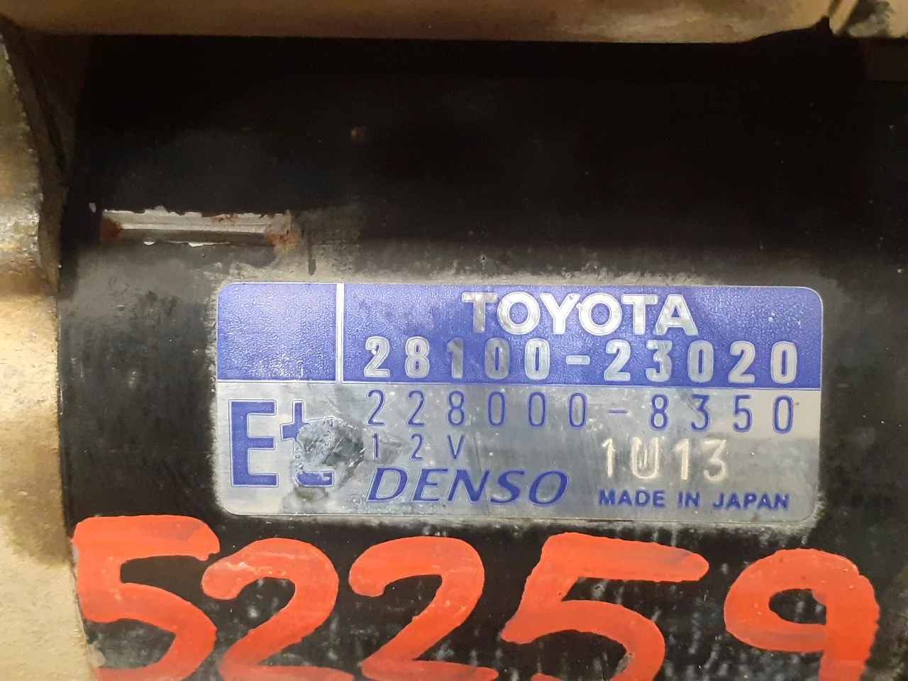 Motor Arranque para Toyota Yaris (Ncp1/Nlp1/Scp1)