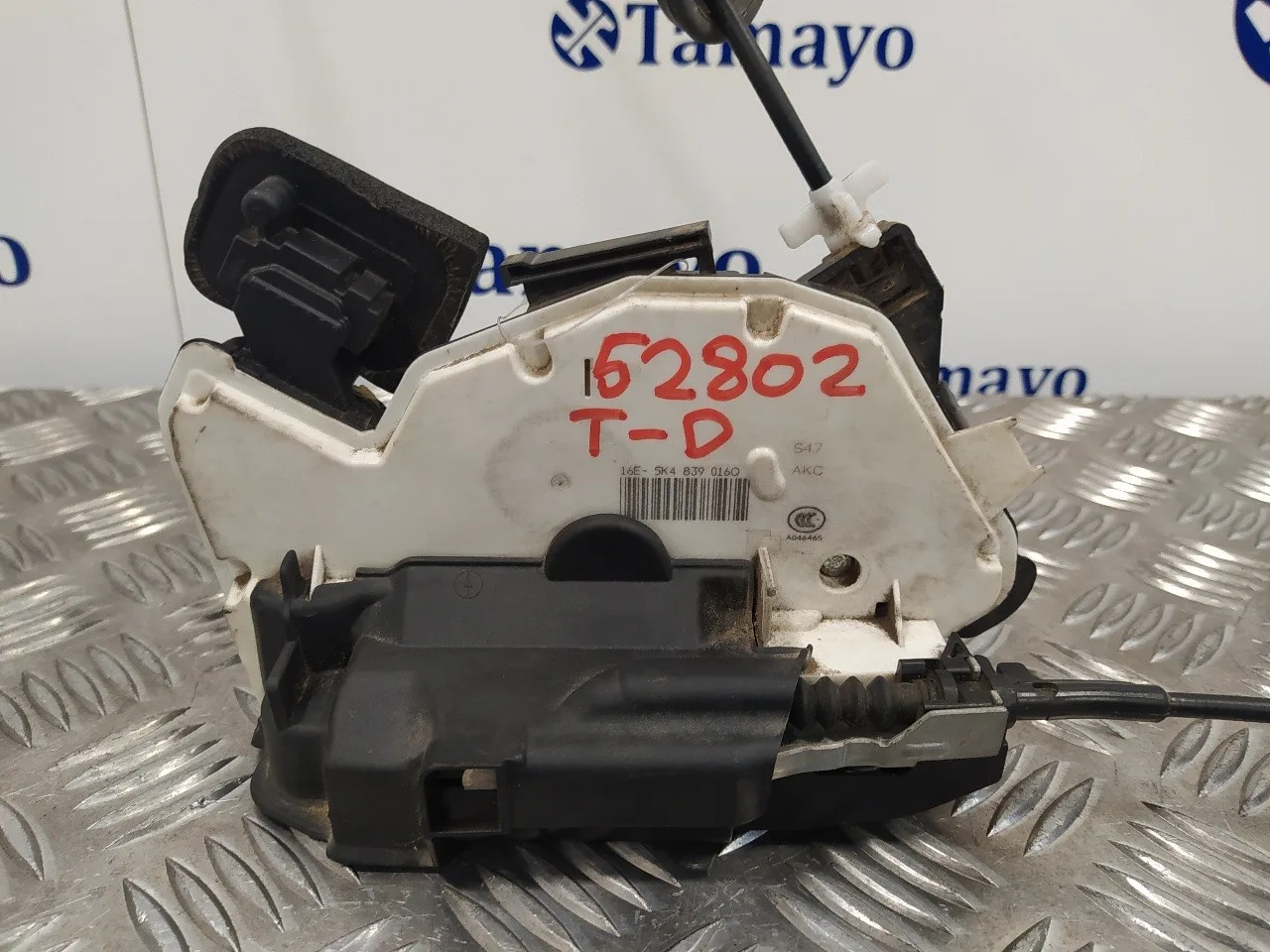 Cerradura Puerta Trasera Derecha para Volkswagen Golf Vii Lim.