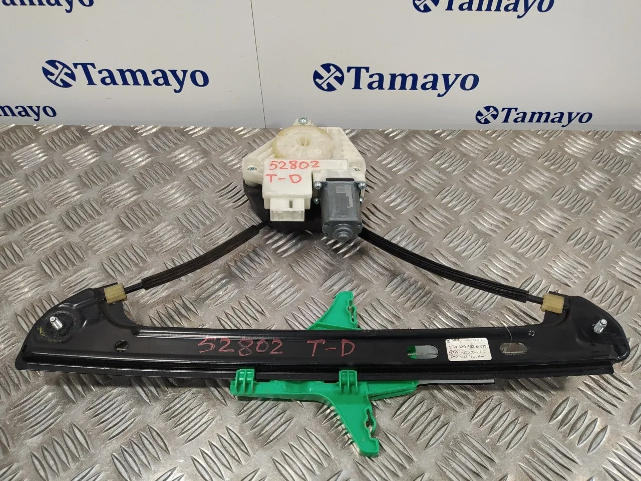 Elevalunas Trasero Derecho para Volkswagen Golf Vii Lim.