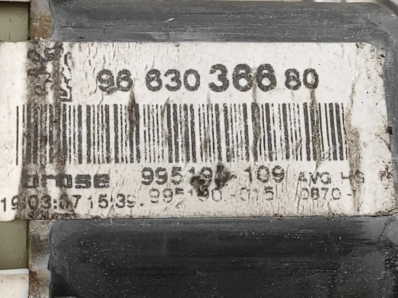 Motor Elevalunas Delantero Izquierdo para Peugeot 407