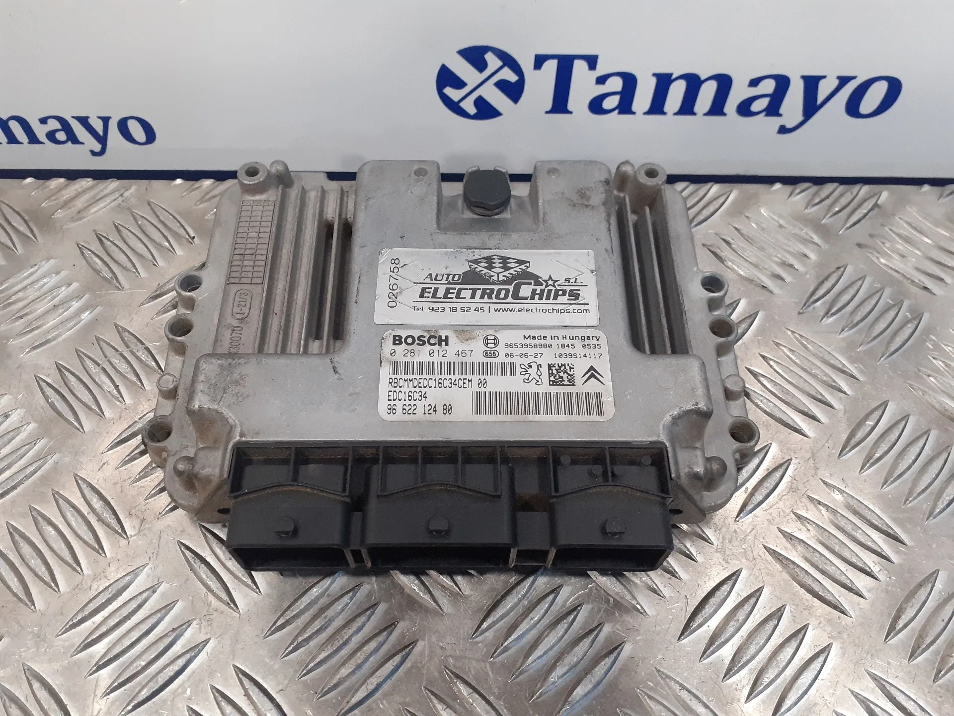Centralita Motor Uce para Peugeot 207