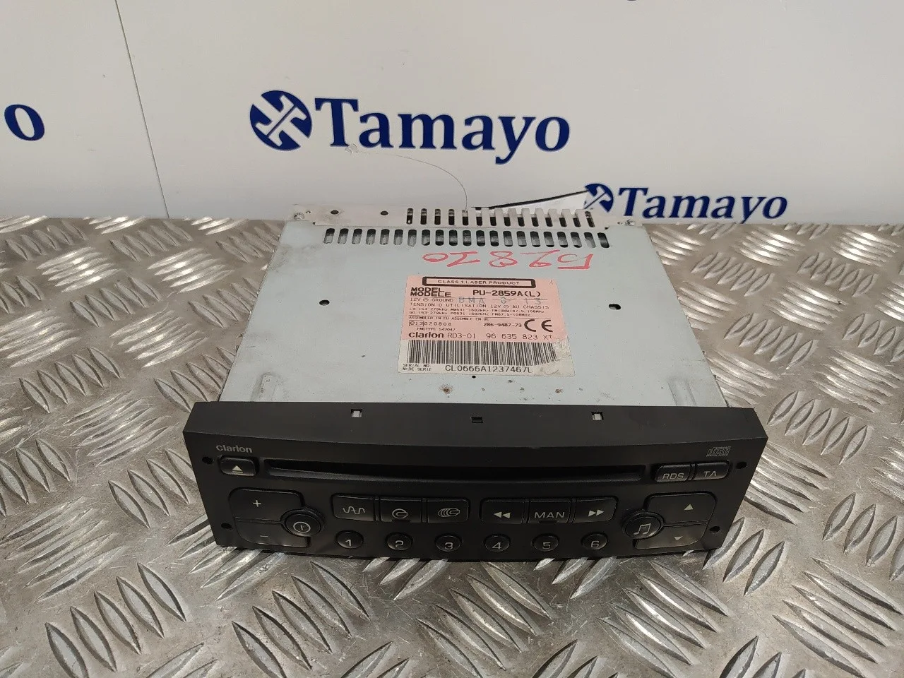 Sistema Audio / Radio Cd para Peugeot 206+