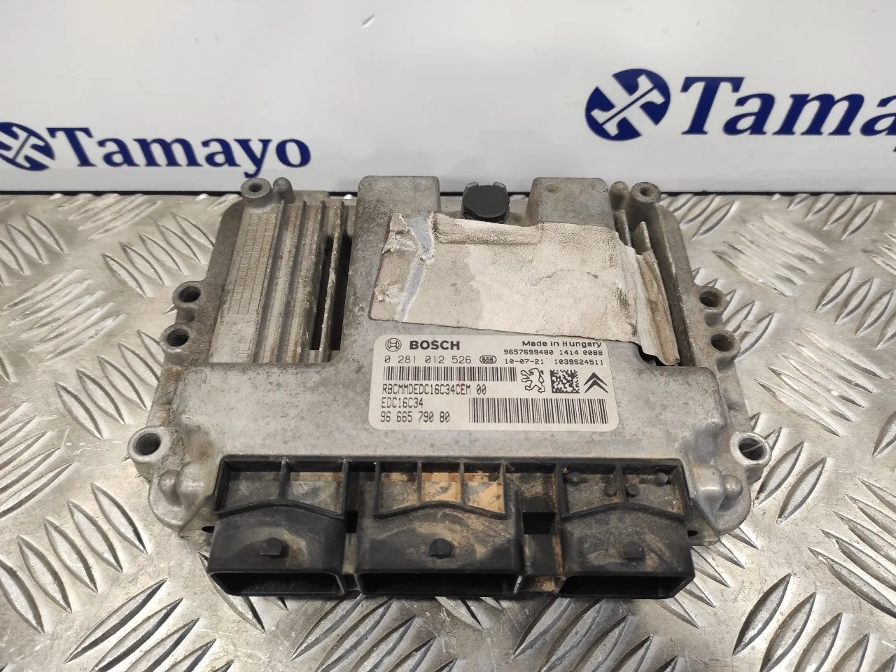 Centralita Motor Uce para Peugeot 206+
