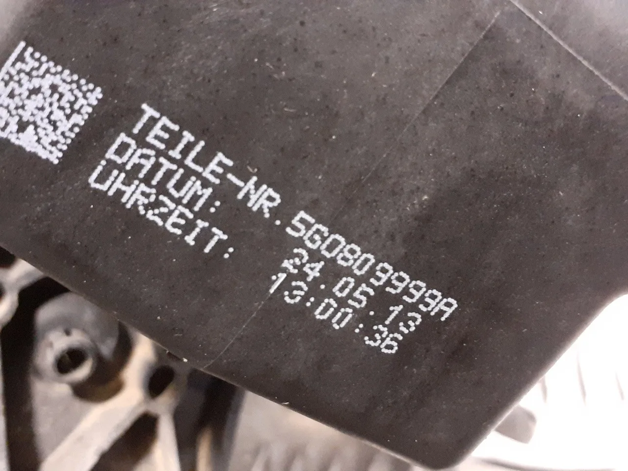 Tapa Exterior Combustible para Volkswagen Golf Vii Lim.