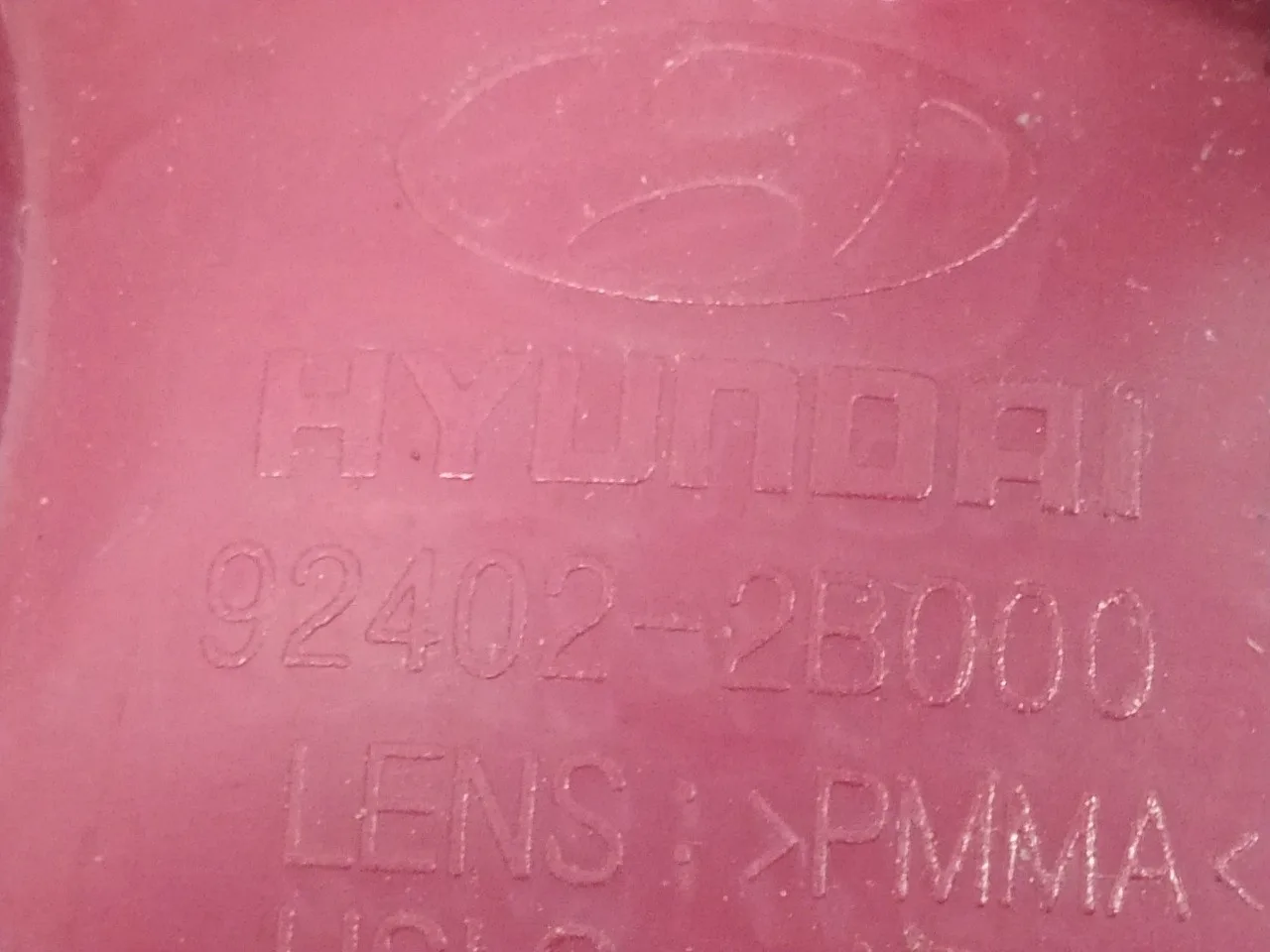 Piloto Trasero Derecho para Hyundai Santa Fe (Bm)