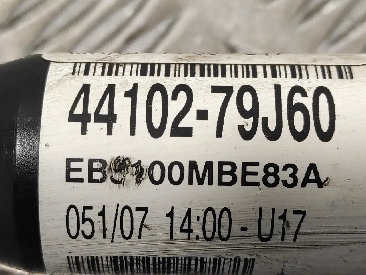 Transmision Delantera Izquierda para Suzuki Sx4 Rw (Ey)