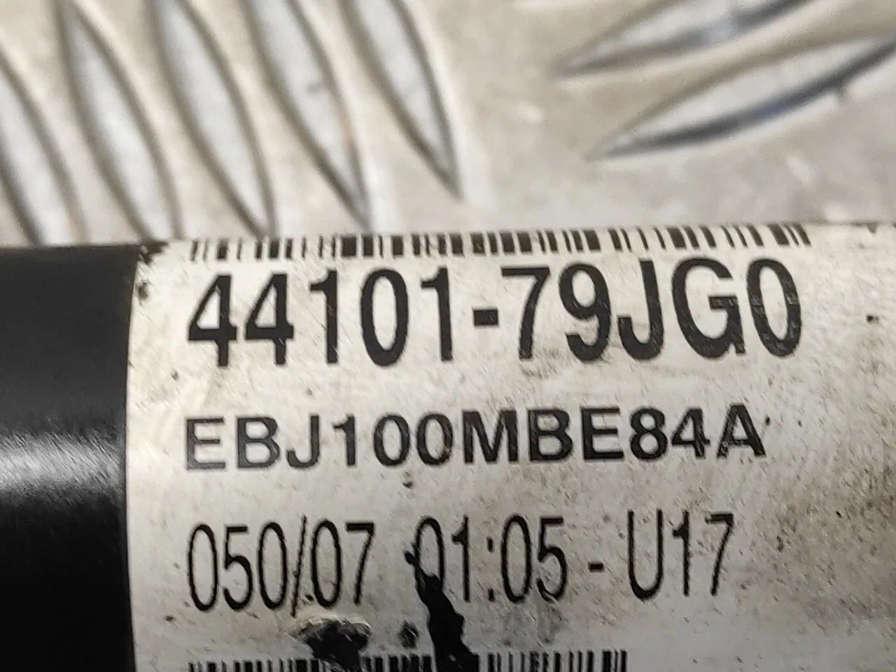 Transmision Delantera Derecha para Suzuki Sx4 Rw (Ey)