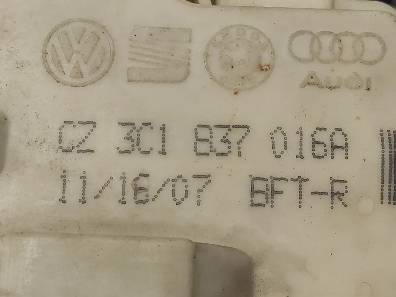 Cerradura Puerta Delantera Derecha para Volkswagen Passat Variant (3C5)