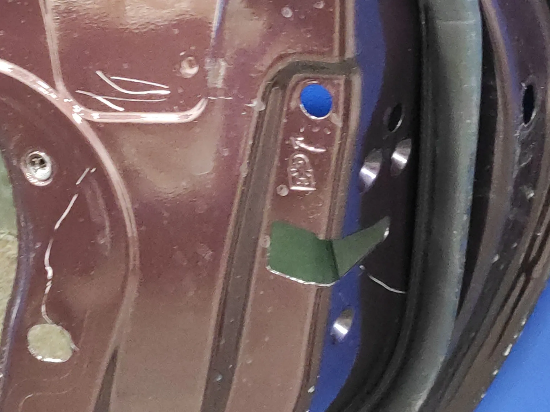Puerta Trasera Derecha para Ford Fiesta (Cb1)