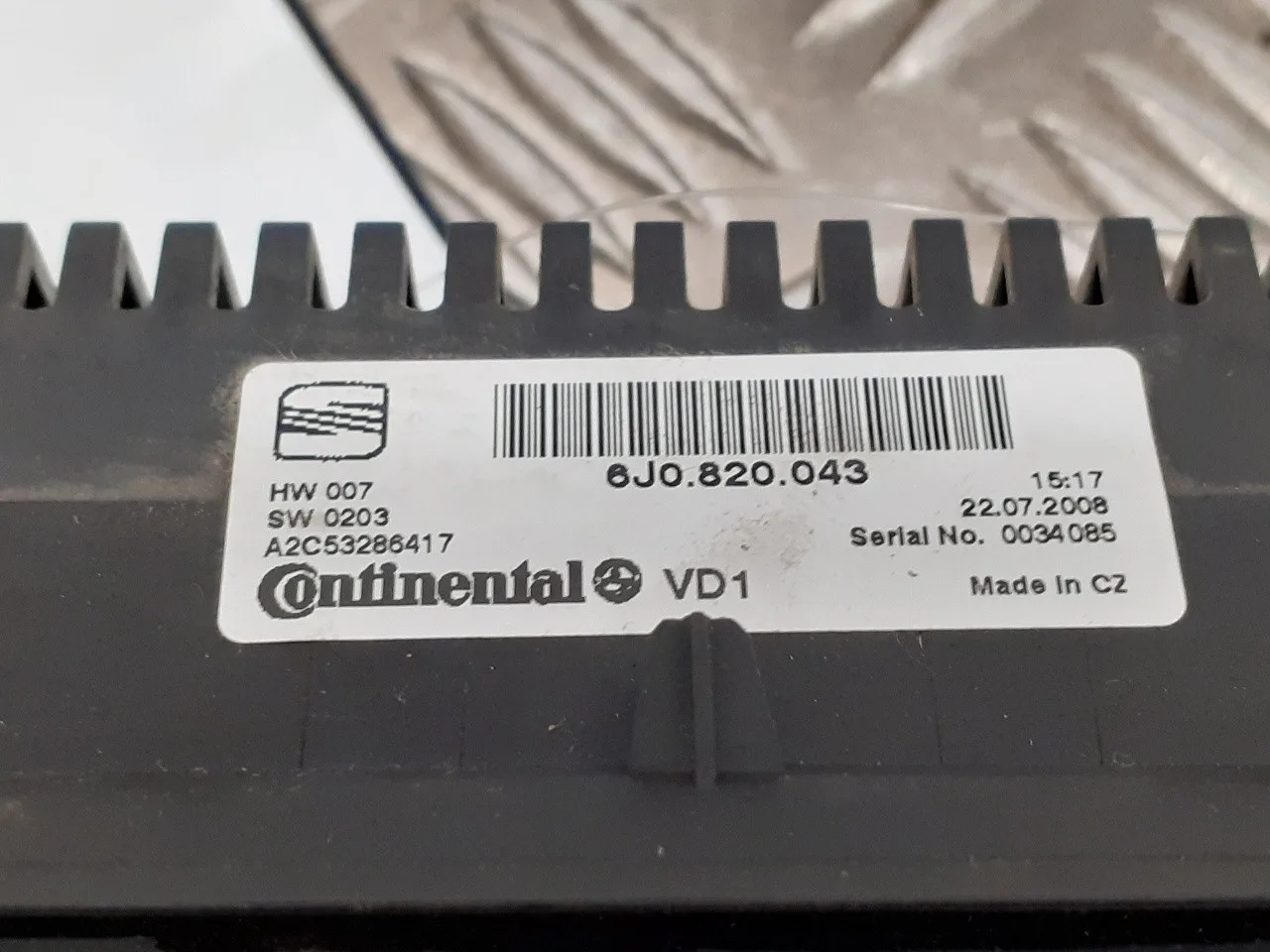 Mando Climatizador para Seat Ibiza (6J5)