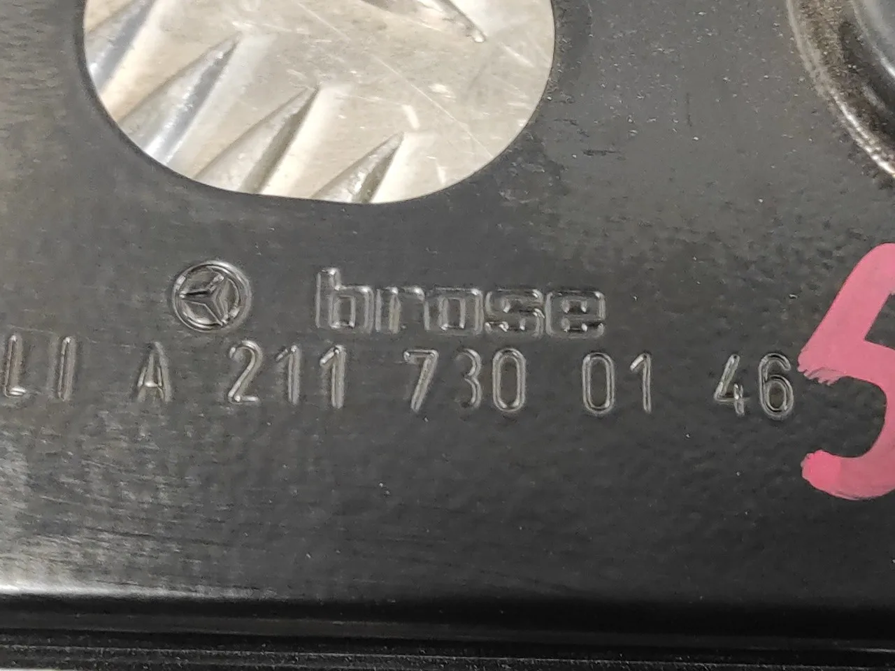 Elevalunas Trasero Izquierdo para Mercedes-Benz Clase E (W211) Berlina
