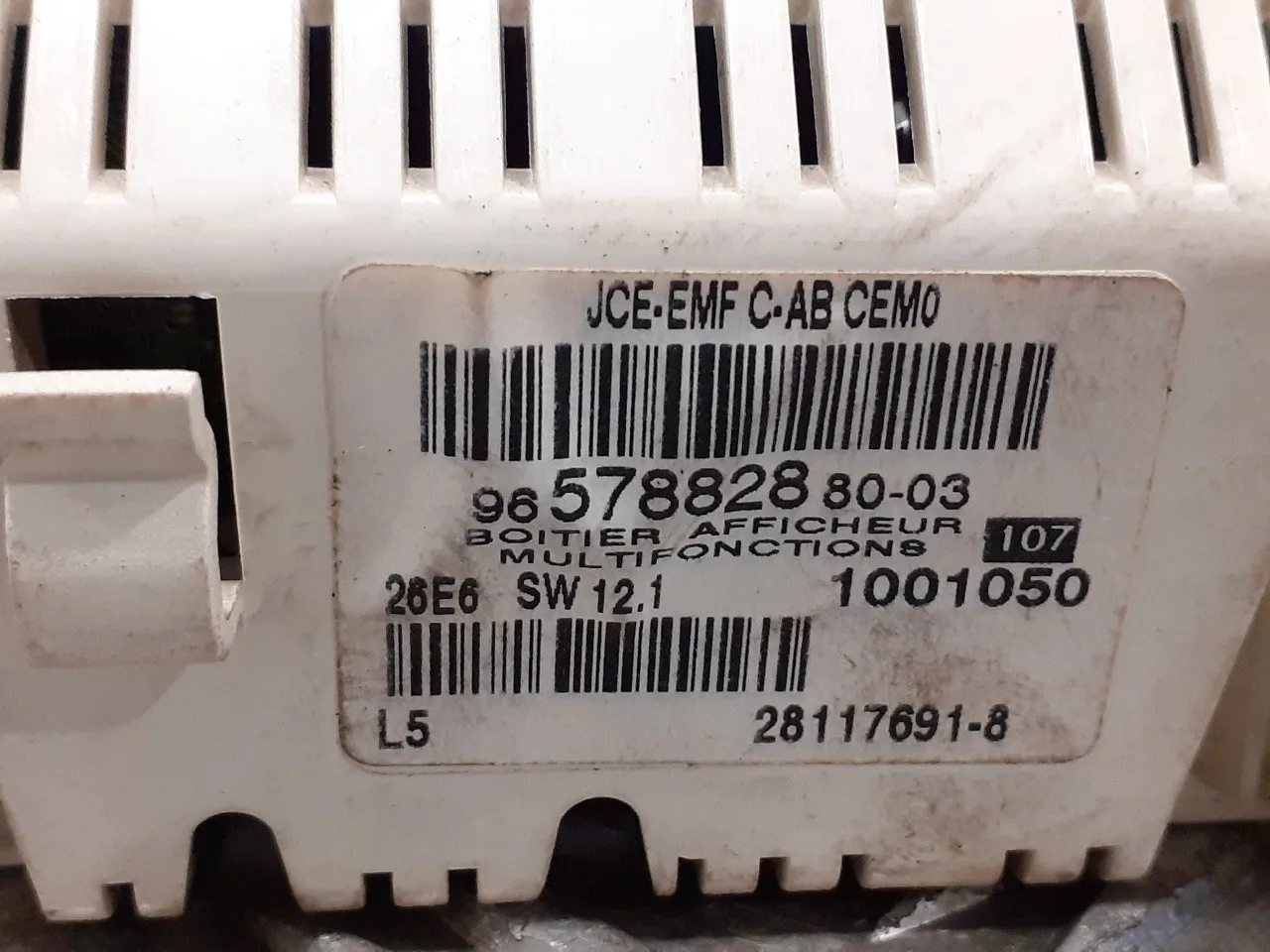 Pantalla Multifuncion para Citroën C5 Berlina