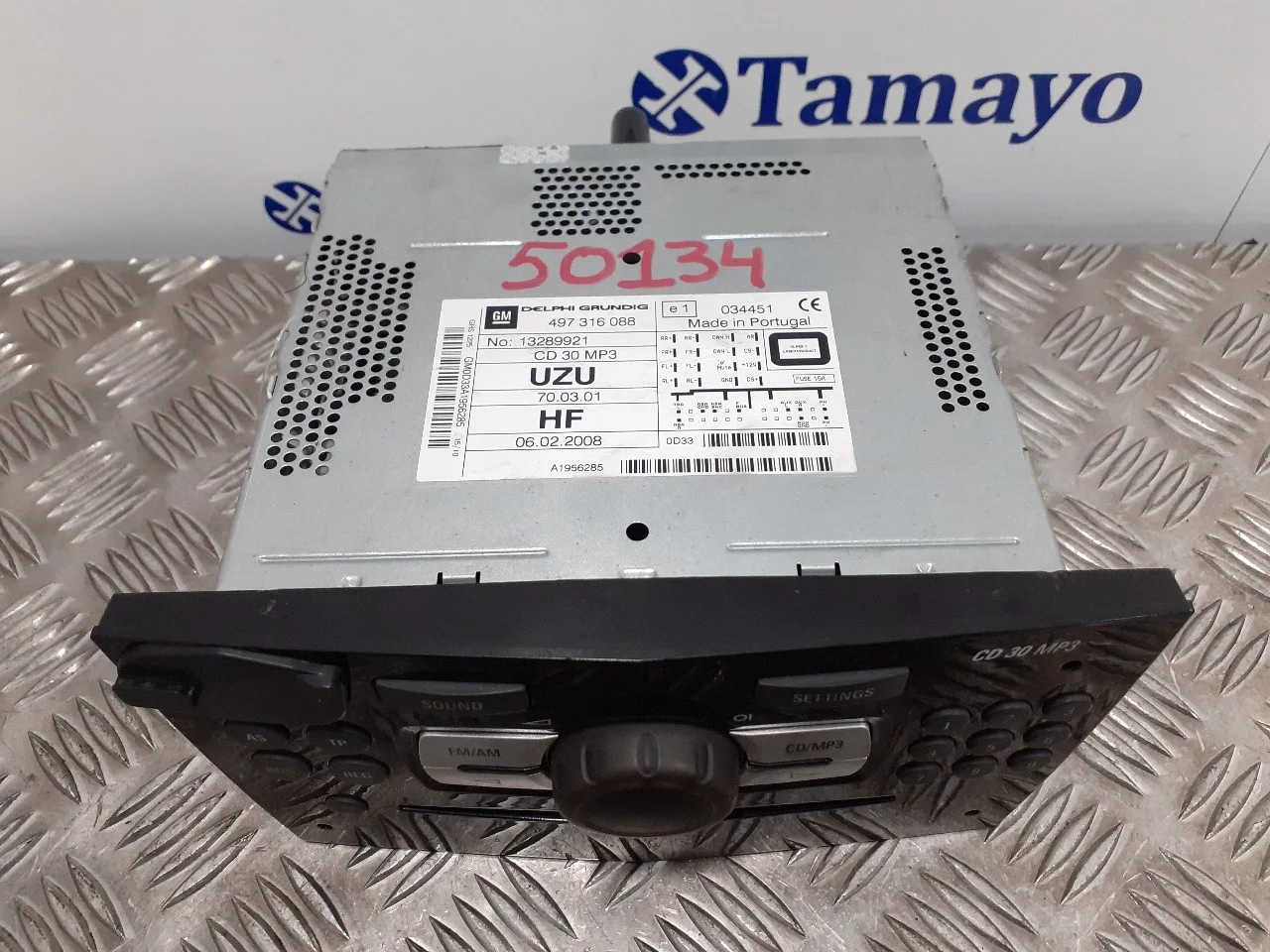 Sistema Audio / Radio Cd para Opel Corsa D