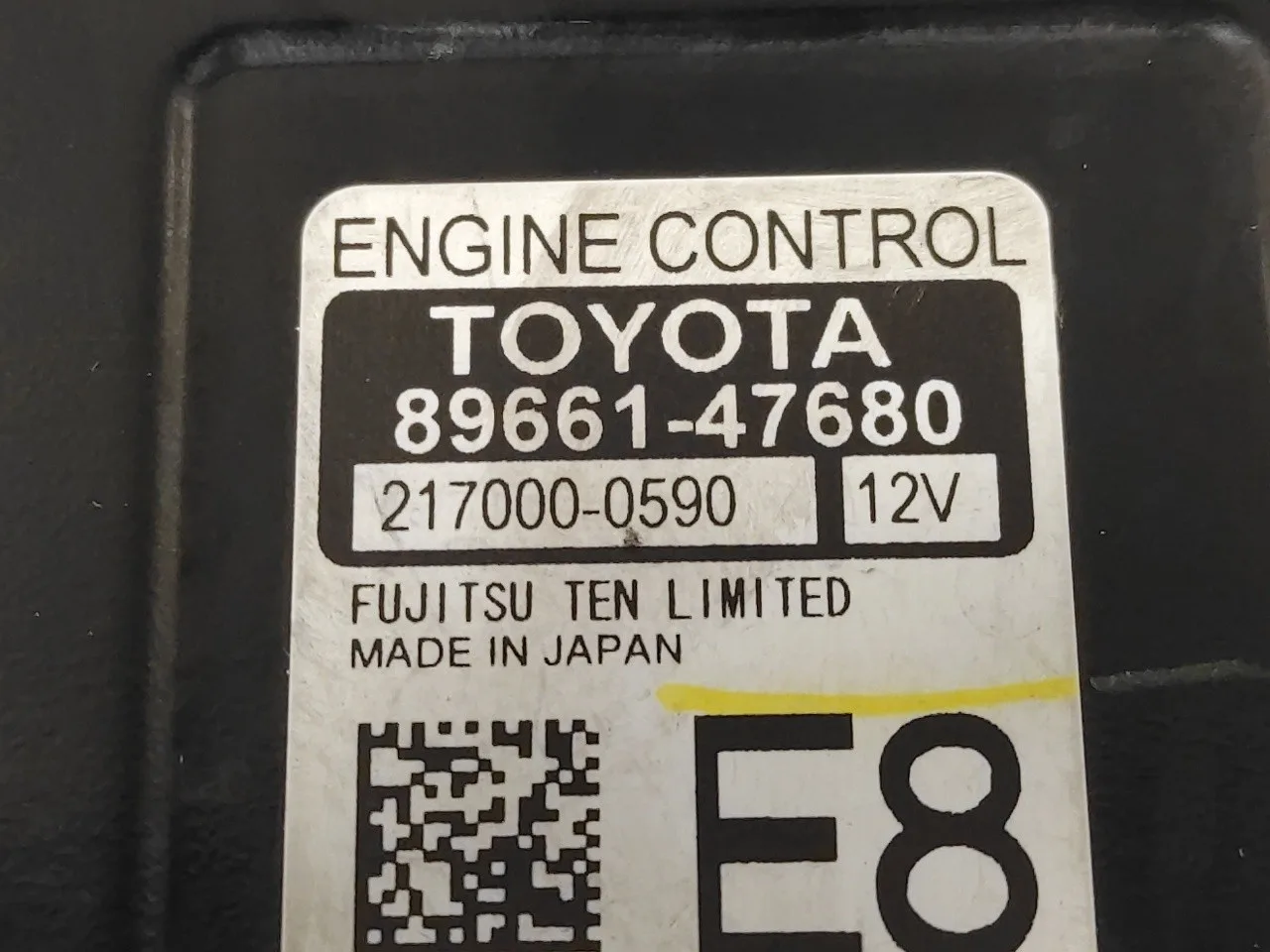 Centralita Motor Uce para Toyota Prius (Zvw50)