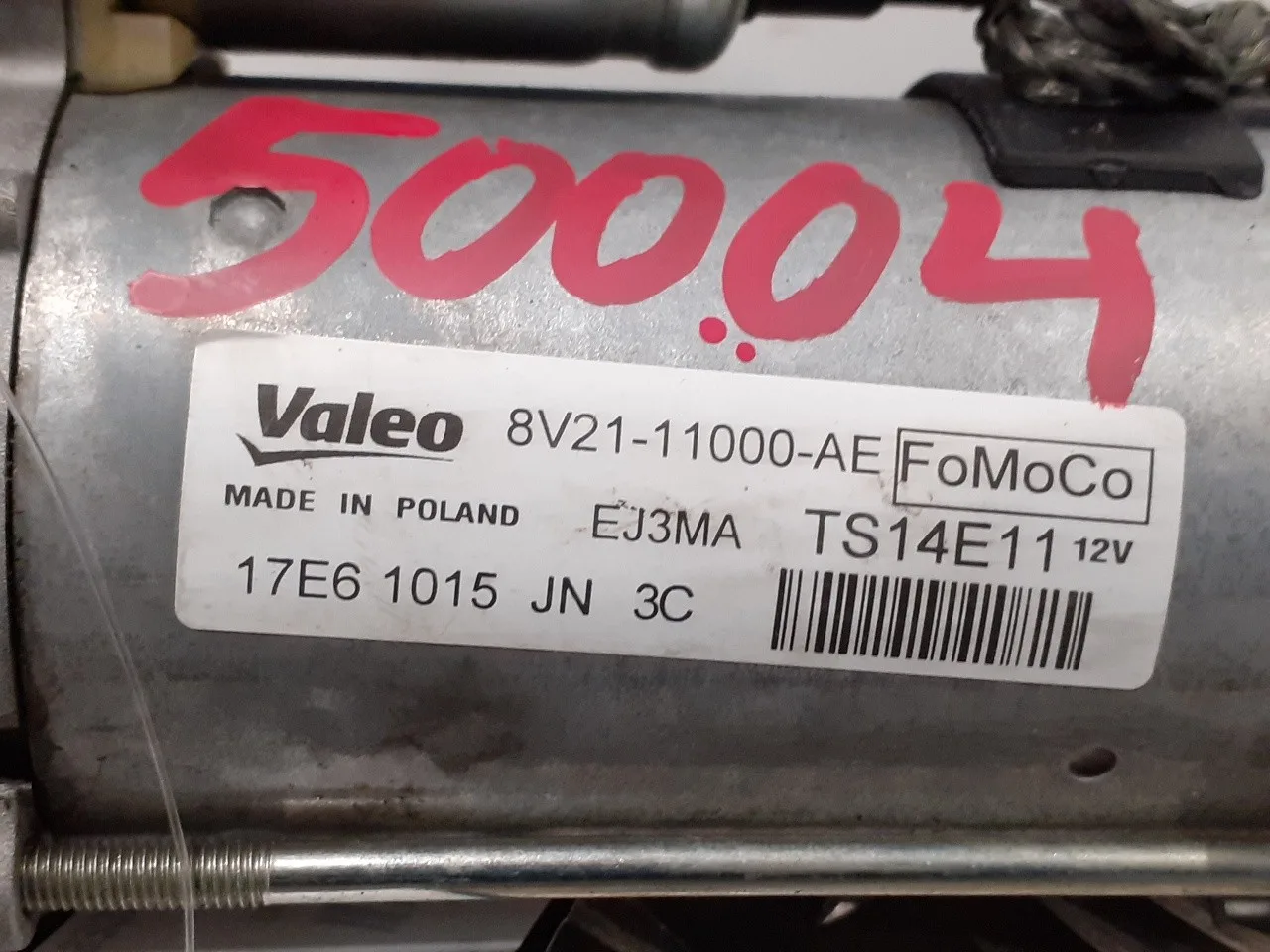 Motor Arranque para Ford Transit Courier