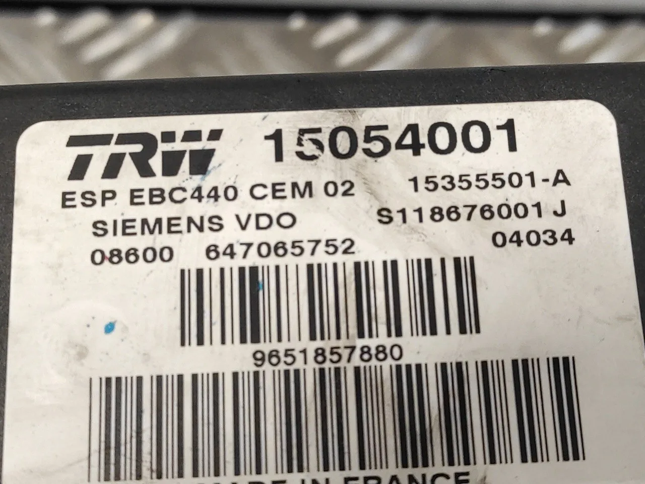 Abs para Peugeot 407