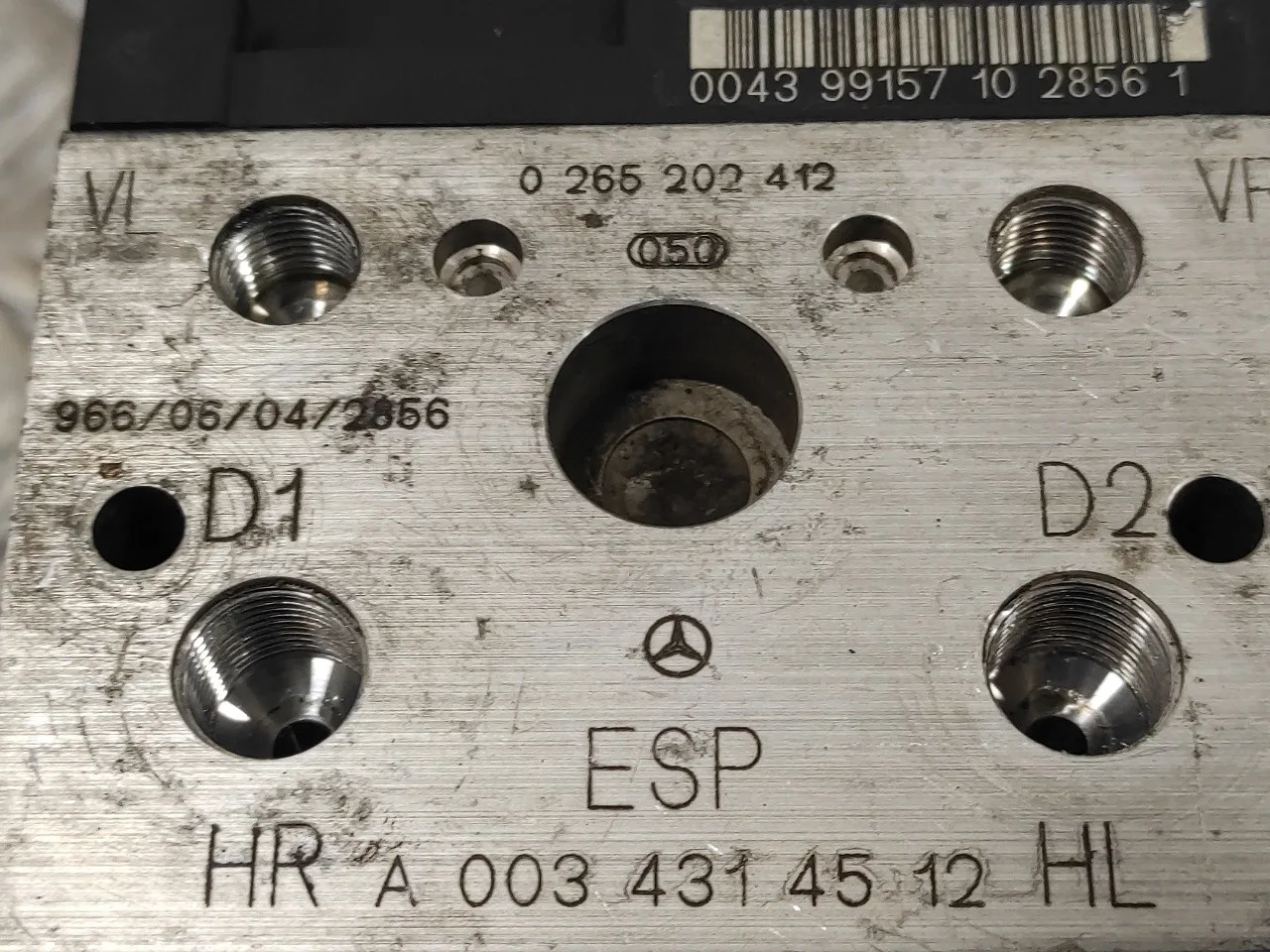 Abs para Mercedes-Benz Clase A (W168)