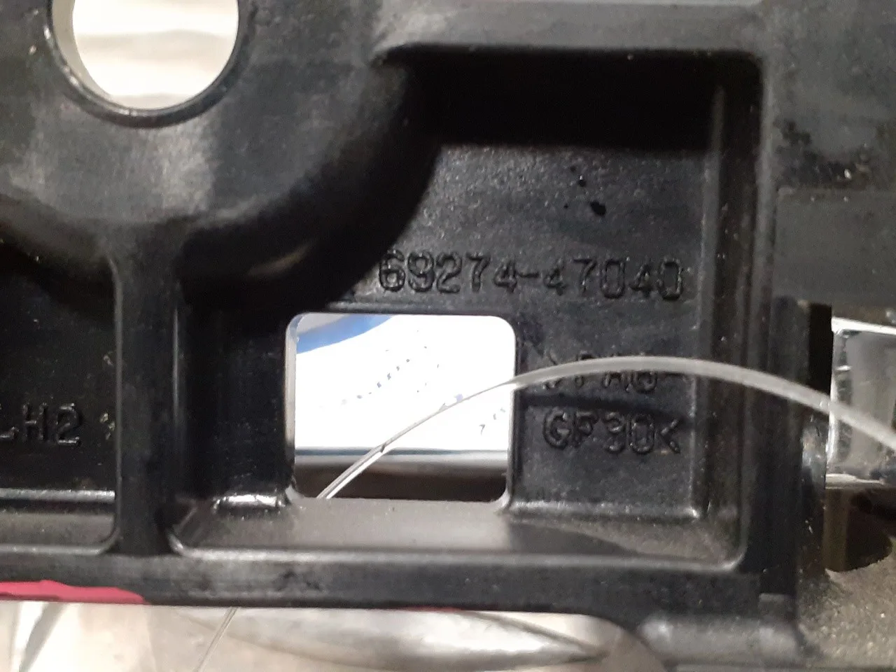 Maneta Interior Delantera Izquierda para Toyota Prius (Zvw50)