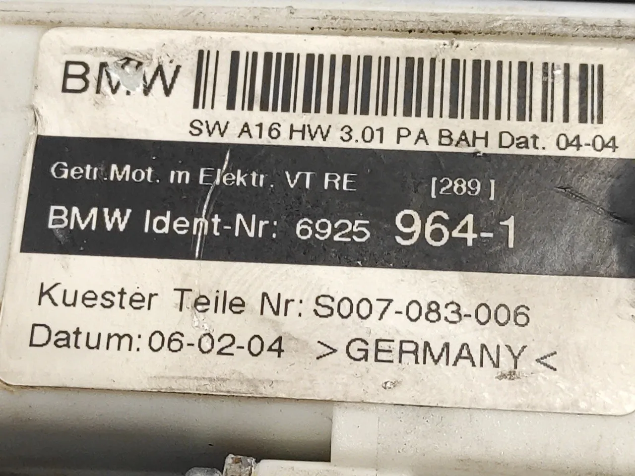 Elevalunas Delantero Derecho para Bmw X3 (E83)