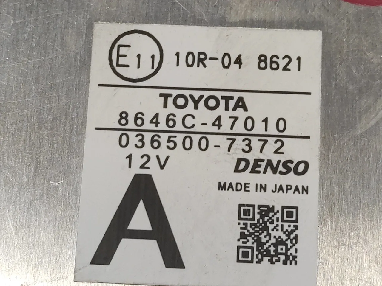 Camara Trasera para Toyota Prius (Zvw50)