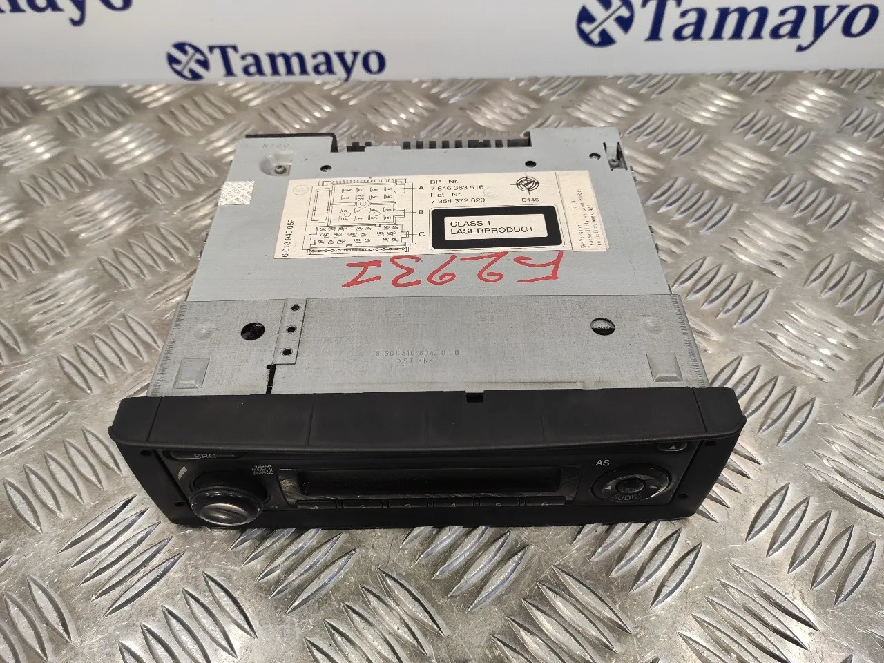Sistema Audio / Radio Cd para Fiat Doblo (119)