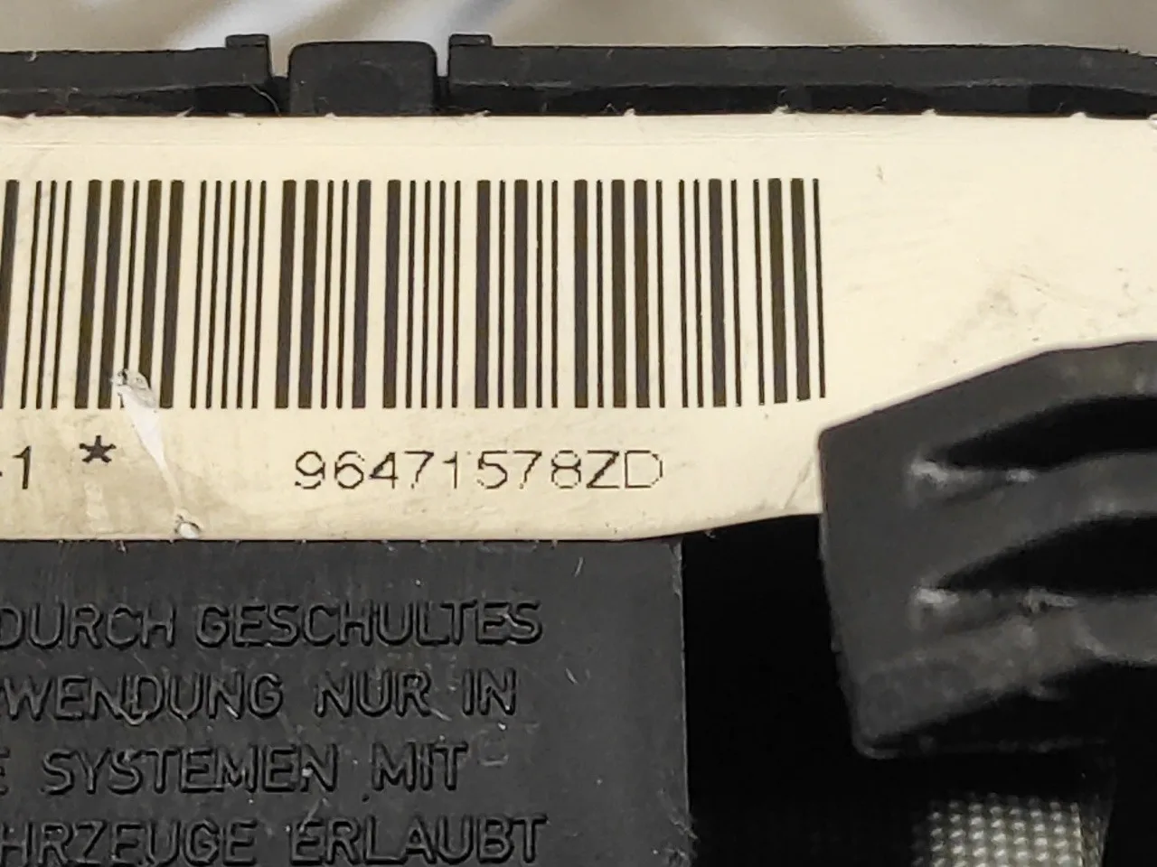 Airbag Delantero Izquierdo para Citroën C4 Berlina