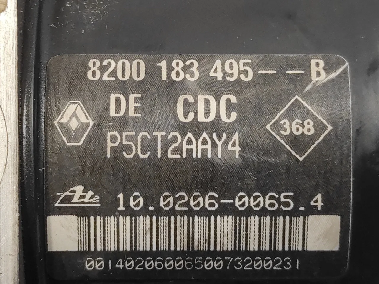 Abs para Renault Laguna Ii (Bg0)