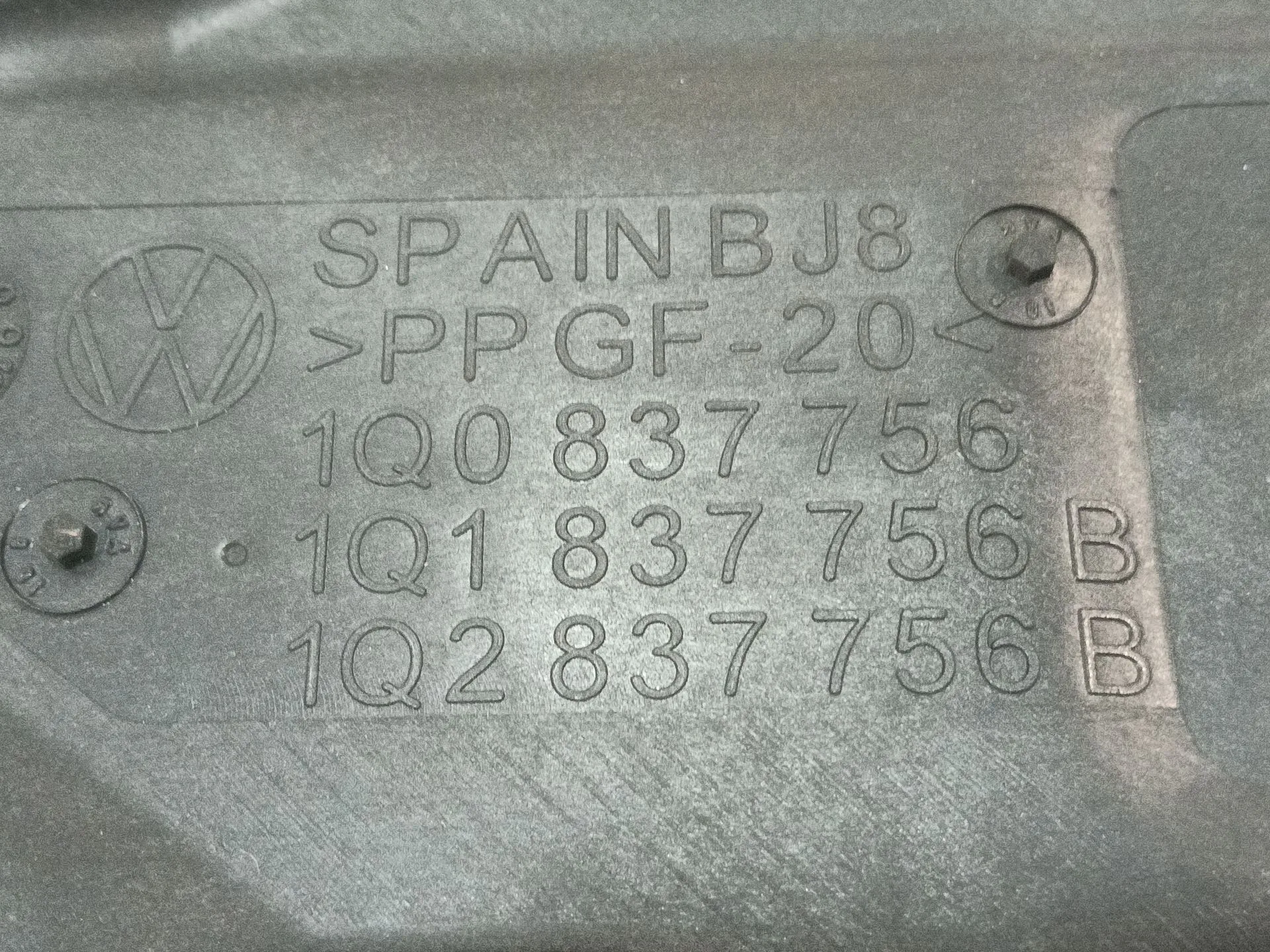 Moldura para Volkswagen Eos (1F7)