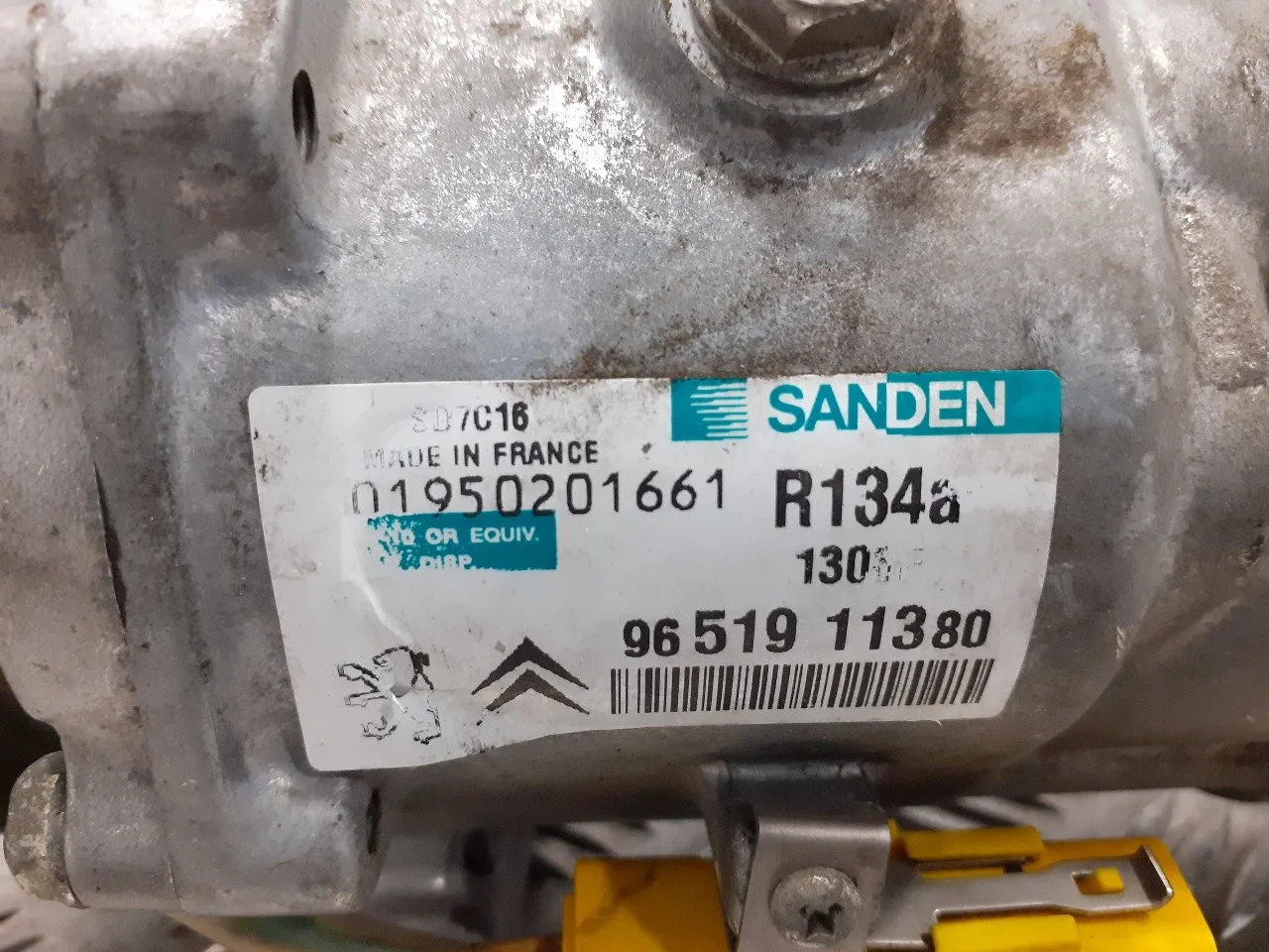 Compresor Aire Acondicionado para Citroën C4 Picasso