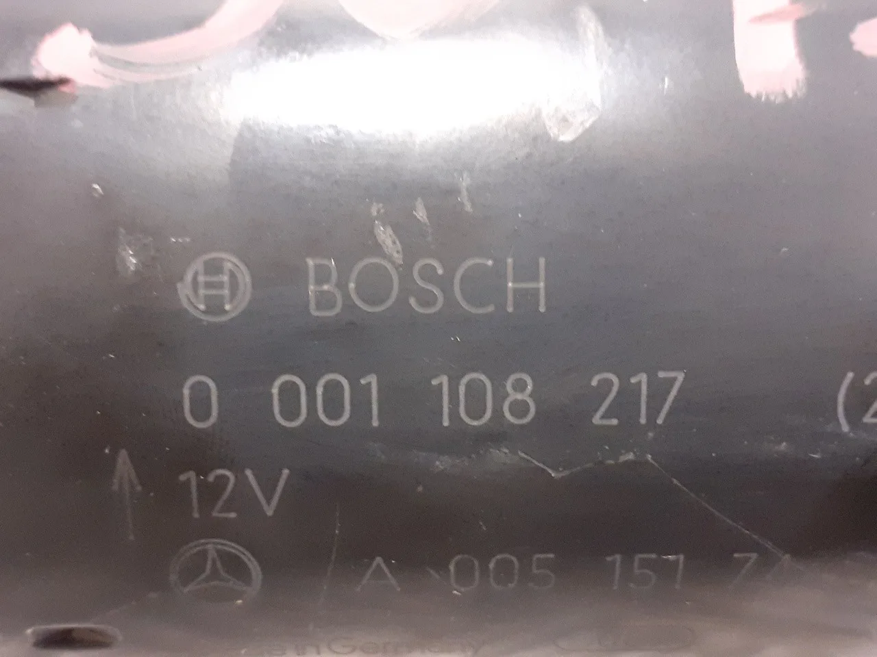 Motor Arranque para Mercedes-Benz Clase A (W169)