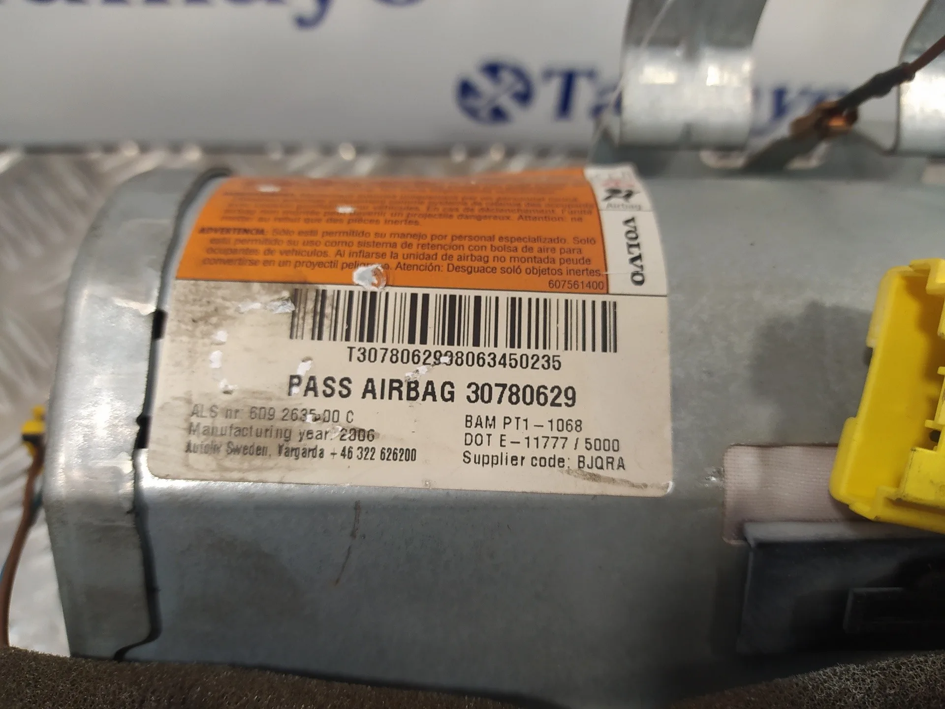 Airbag Delantero Derecho para Volvo C30