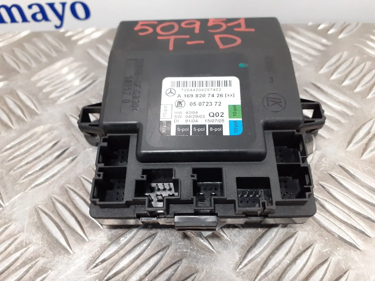 Modulo Electronico para Mercedes-Benz Clase A (W169)