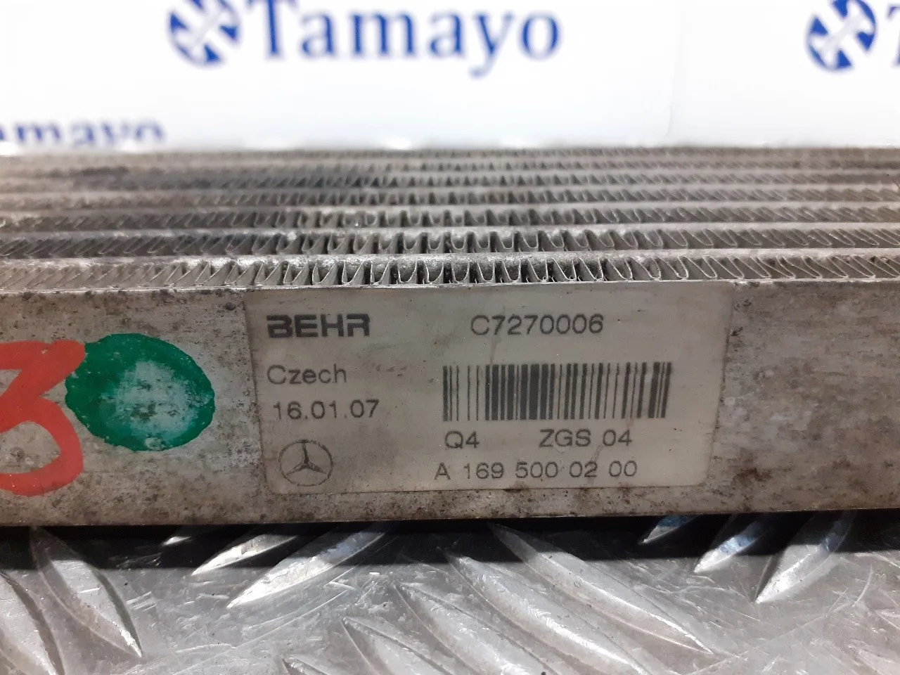 Enfriador Aceite Direccion para Mercedes-Benz Clase B (W245)