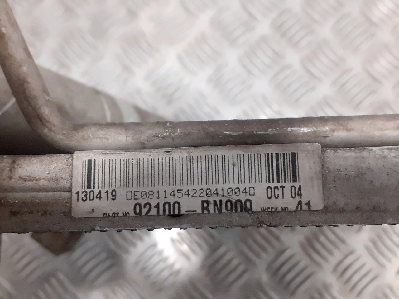 Condensador / Radiador Aire Acondicionado para Nissan Primera Berlina (P12)