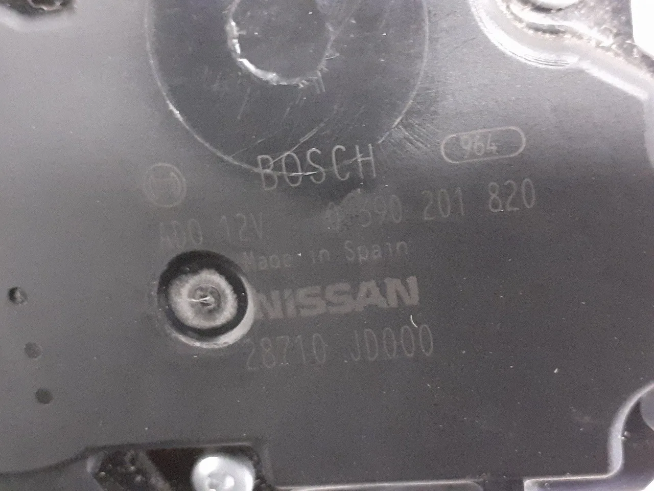 Motor Limpia Trasero para Nissan Qashqai (J10)