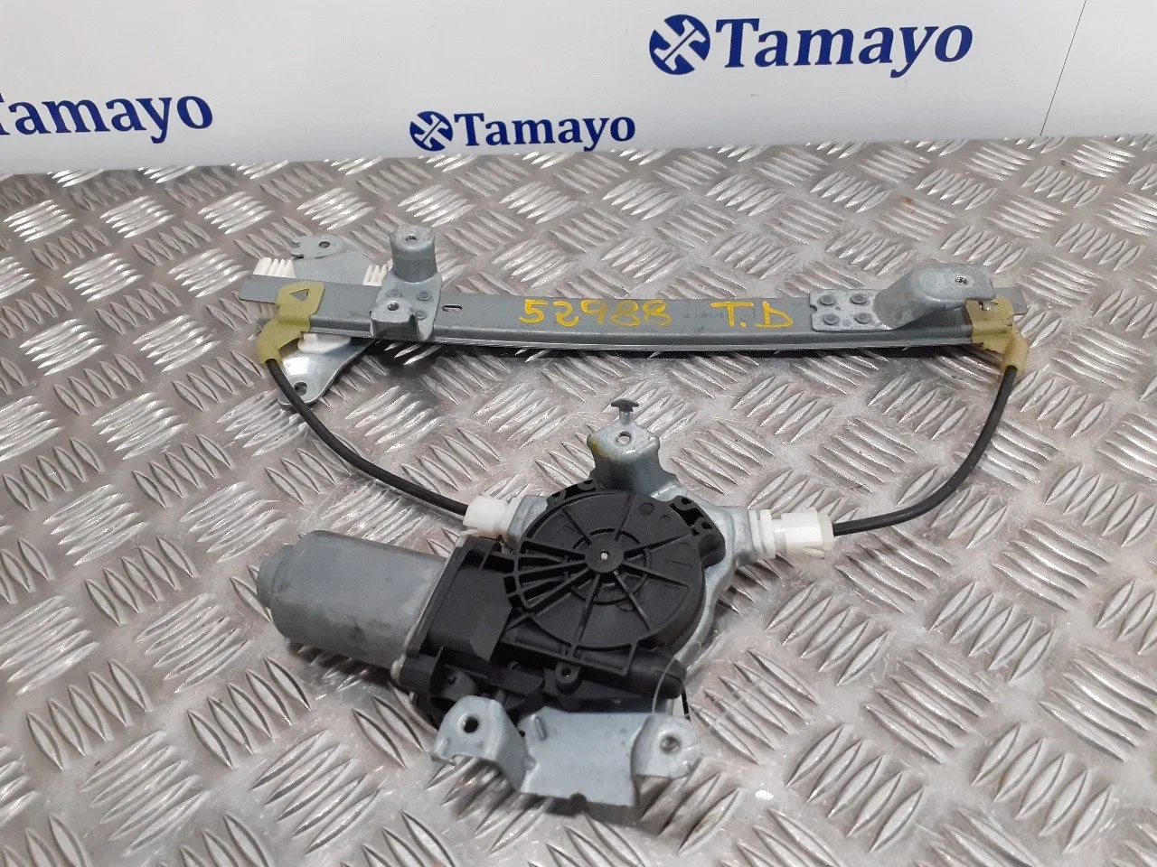 Elevalunas Trasero Derecho para Nissan Qashqai (J10)