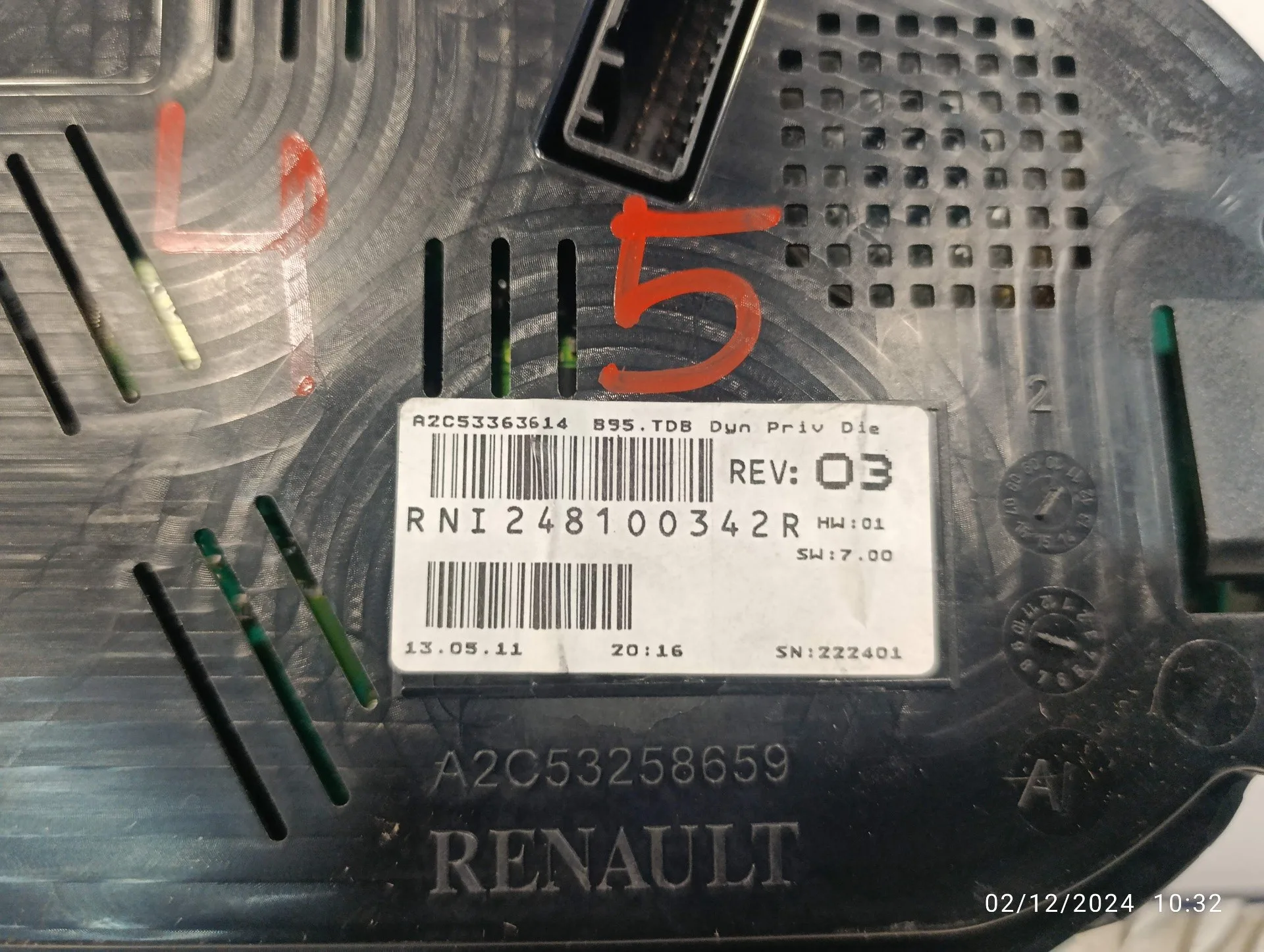 Cuadro Instrumentos para Renault Megane Iii Sport Tourer
