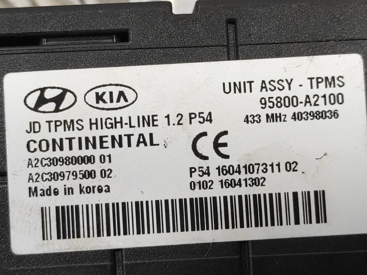 Modulo Electronico para Kia Cee'd Sporty Wagon