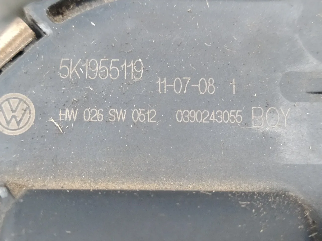 Motor Limpia Delantero para Volkswagen Golf Vi (5K1)