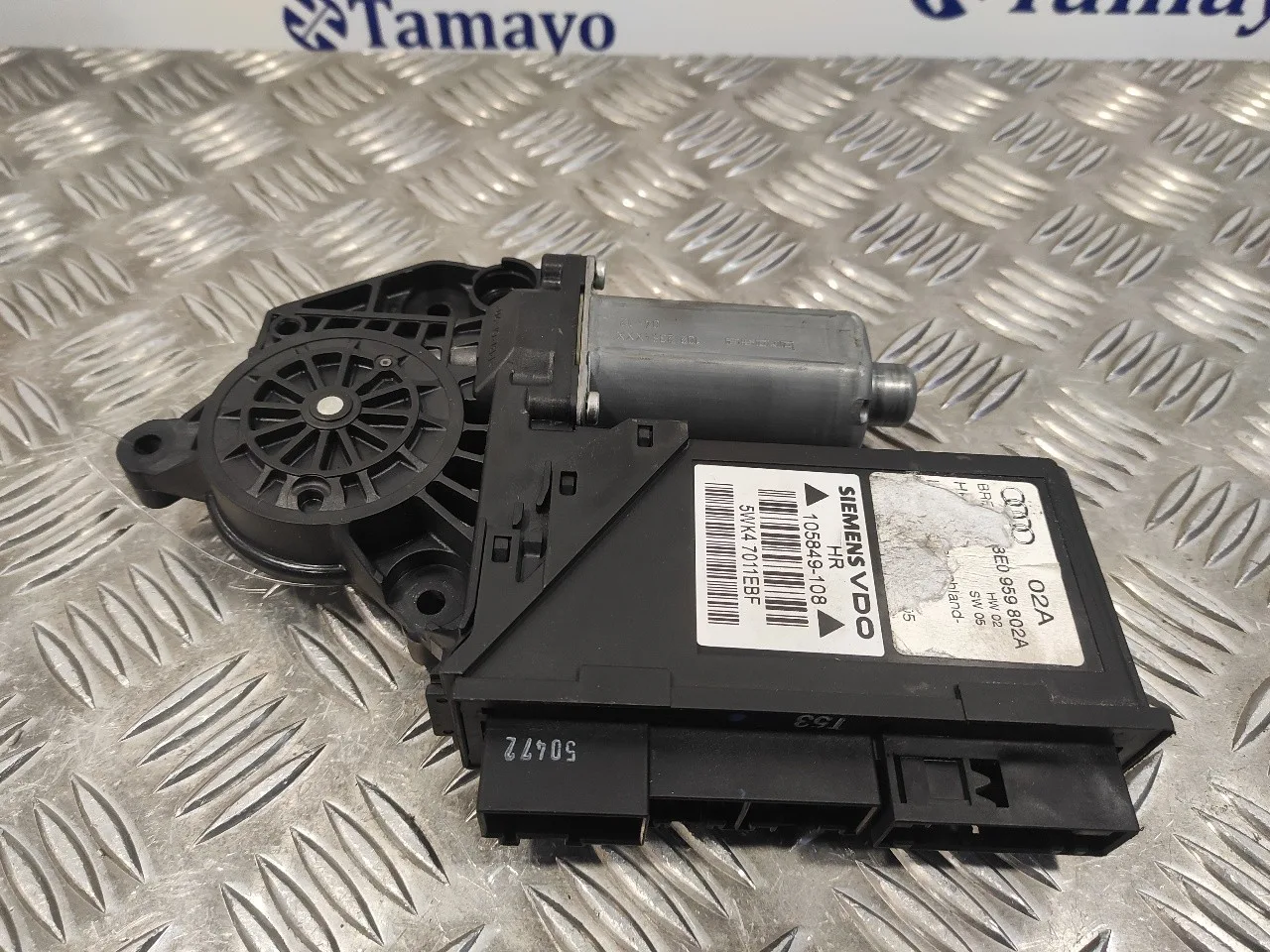 Motor Elevalunas Trasero Derecho para Audi A4 Berlina (8E)