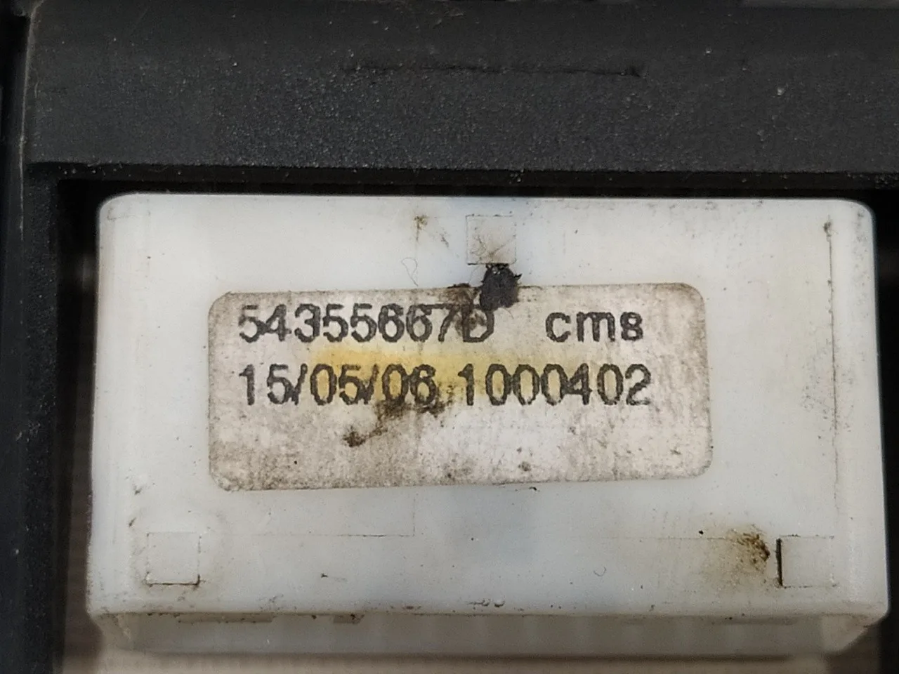 Mando Elevalunas Delantero Izquierdo para Toyota Corolla Verso (R1)