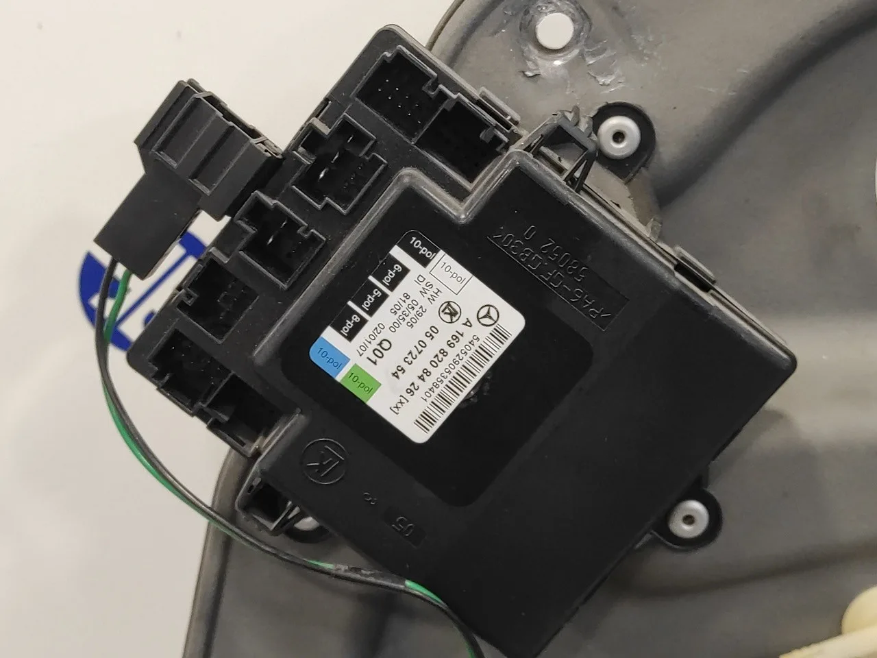 Elevalunas Delantero Derecho para Mercedes-Benz Clase B (W245)