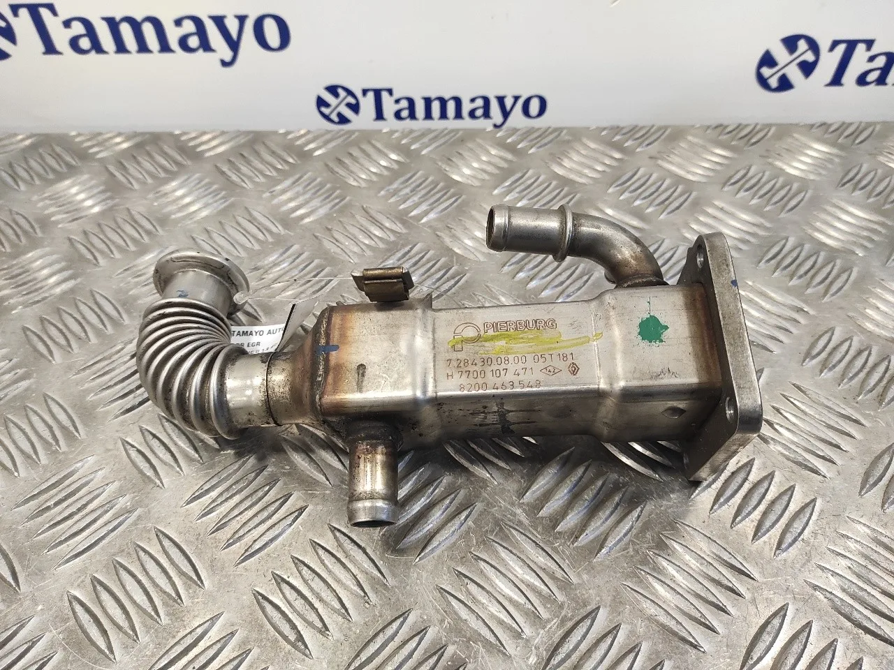 Enfriador Egr para Renault Scenic Ii